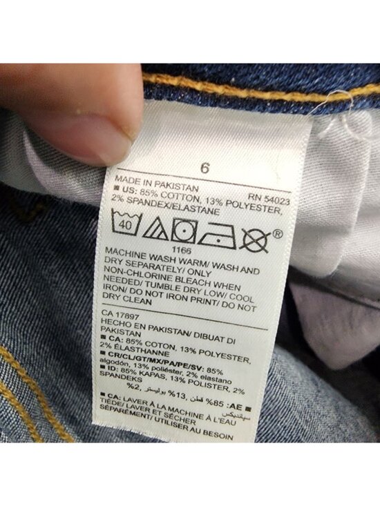 Old Navy Jeans Womens 6 Blue Stretch Denim Rockstar Super Skinny - Picture 10 of 11